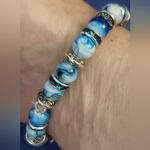 Artisanal custom made beaded bracelets Black Photo 2