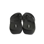 🆕Okabashi Splash Black Wedge Platform Flip Flops Size 10 Photo 5
