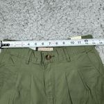 Levi's Premium Pleated Trouser Shorts High Rise Green Relaxed Women's Size 24 Photo 7