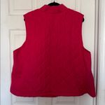 Croft & Barrow  Woven Quilted Vest Photo 1