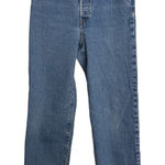 Levi's Jeans Womens 28 Jazz Pop Blue Ribcage Straight Ankle Premium Denim Photo 0