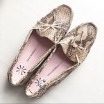 Isaac Mizrahi Live Snakeskin Driving Loafers Photo 0