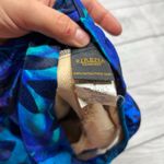 Sirena Signatures One Piece Swimsuit Blue Black Floral Sleeveless Sz 8 Photo 3