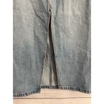 Abercrombie & Fitch Denim Skirt Womens Blue High Rise Front Slit Midi NWT SZ 30 Photo 4