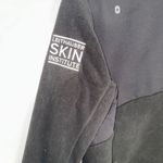 FIGS  Black Fleece Jacket with Embroidery Women's Size Medium Photo 6