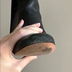 Diane Von Furstenberg  DVF Gladyss Black Leather Knee High Heeled Boots, Size 8.5M Photo 11