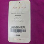 Fabletics  Isabel‎ Wide Sleeve Pullover Sweatshirt Sz Medium Wine 0929 Womens Photo 1