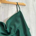 Petal and Pup Emerald Green Satin Dress US Size 6 Photo 1