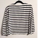 J.Crew Mariner Cloth Puff Sleeve Striped Top XS Photo 2