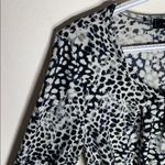 Robert Rodriguez Natalie faux wrap blouse cheetah print t size XS Photo 3