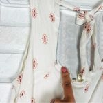 Aeropostale  Cream Printed Above Knee Boho Print Tie-Back Shift Dress‎ Size XS Photo 5