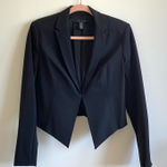 Kenneth Cole  Tuxedo Blazer Notched Lapel Spencer Black XS Photo 0