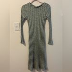Anthropologie  Blue-Green Long Sleeve Dress Photo 2