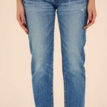 Moussy Vintage Women’s 27 Slim Straight Leg Jeans Medium Wash‎ Denim Distressed Blue Photo 0