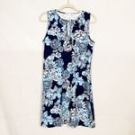 Lilly Pulitzer  Johana Sleeveless Cover Up Dress Low Tide Navy Bouquet All Day Photo 2