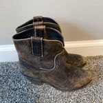 Corral Indie Spirit Distressed Leather Booties Size 7 Photo 2
