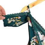 Charlotte Russe  Floral Green Cold Shoulder High Low Wrap Dress Size Small NWT Photo 9