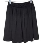 Au Fond Women's Black Mini Skater Skirt Size Small Photo 0