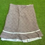 Gap Vintage Y2K Pencil Skirt Size 12 Tweed Casual Wool Ruffle Hem Photo 7