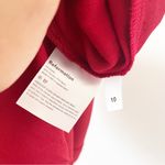 Reformation  Lawrence One Shoulder Midi Dress in Crimson Red Photo 5