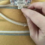 Pink Rose  striped long sleeve shirt‎ Photo 4