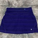 Athleta  Relay Striped Purple Tennis Skort Size XXS Photo 2
