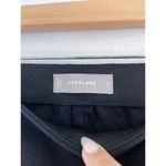 Everlane Women's Cotton Black Flat Front Slim Crop Stretch Pants size 0 FLAWED Photo 3