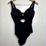 Swimsuits for All One Piece Cut Out Black Swimsuit Women’s Sz 12 Underwire Cups Photo 1