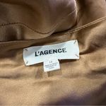 L'Agence Arianne Cowl Neck Silk Maxi Saddle Dress 14 Photo 6