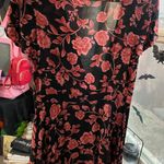 Forever 21 floral wrap around mini dress Photo 4