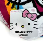 Hello Kitty  Womens No Show Socks Sanrio Rainbow Colorful 5 Pairs Cute Fun Gift Photo 1