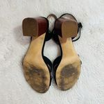 Kensie Exalia Black Faux Suede Strappy Block Heels Photo 8