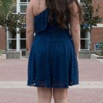 Francesca's Blue Lace Dress Photo 3