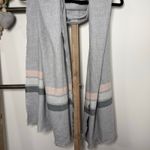 Gap Gray Pink Scarf 73"x23" Photo 3