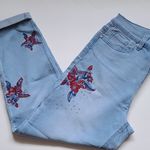 Dg2 novelty embroidered girlfriend jeans size 10 Photo 1