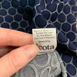 Leota Circle Print Skirt Womens Size 3X Navy Pockets Stretch Elastic Waist NWT Photo 5