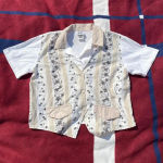 Vintage Tap and Co. floral collared buttons down short sleeve shirt
Women’s M Size M Photo 0