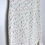 House Of CB  Allie white floral shirred mini dress Sz S Photo 6