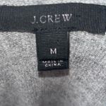 J.Crew Gray 3/4 Sleeves Feather-trimmed Wool-blend Boatneck Party Sweater M Photo 4