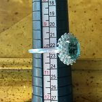 Teal Color Changing Fluorite Sterling Silver Ring Size 10 Photo 8