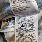 Levi's Levi 501 Skinny Button-Fly Distressed Raw Hem Painter Jeans - 27x28 Photo 5