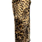 Contempo Casuals Vintage 80's Size Medium Leopard Print Midi Dress Sleeveless Photo 0