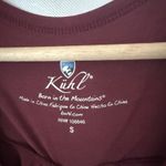 Kuhl  Modal Maroon Racerback Pleated Back Stretch Hiking Gorp Tank Top S Photo 2