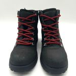 New Cliffs by White Mountain Porter Black Hiking Boots Red Laces Women Size 6 Photo 0