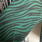 Torrid Women's Green Georgette Lace Leopard Blouse Size 4X Flowy Going Out Photo 7