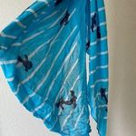 Sperry NWOT nautical stripe anchors soft square scarf Photo 0