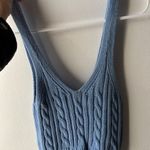 Streetwear Society Blue Sweater Tank Top Vest Photo 1