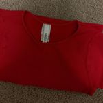 NIKIBIKI Boutique Ribbed Red Tee Size Small Photo 4