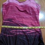 One Piece  Ombre Swimsuit Women's Size Medium Pink Photo 5