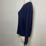 Cuddl Duds ClimateRight Navy Blue Long Sleeve Base Layer Top | Size M Photo 3